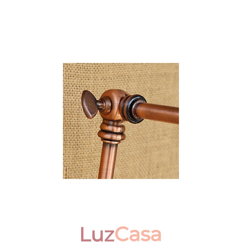 Braço longo Meio ferrugem Retro Criativo Nostalgic Retrátil Dobrável Arandelas de Parede Luz de Parede