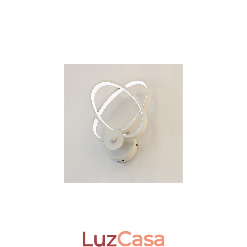 Pintura contemporânea moderna integrada para arandelas de parede com luz ambiente