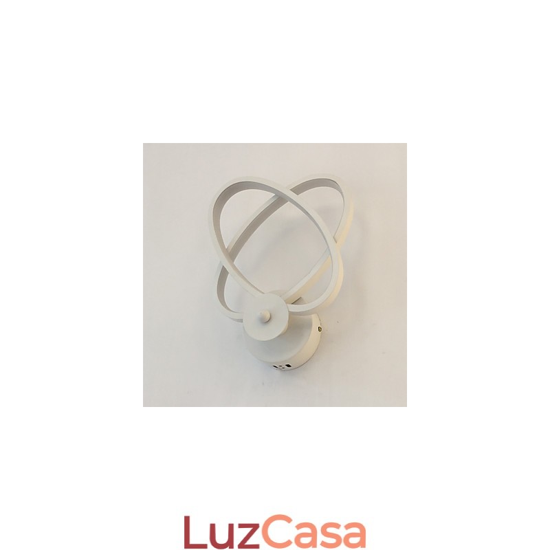Pintura contemporânea moderna integrada para arandelas de parede com luz ambiente