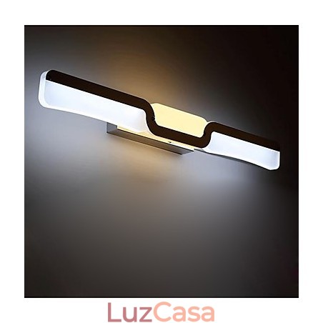 Outros recursos modernos e contemporâneos integrados para arandelas de parede com luz ambiente