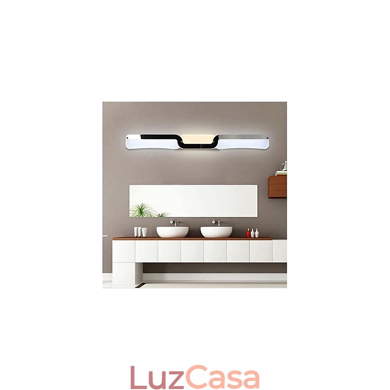 Outros recursos modernos e contemporâneos integrados para arandelas de parede com luz ambiente
