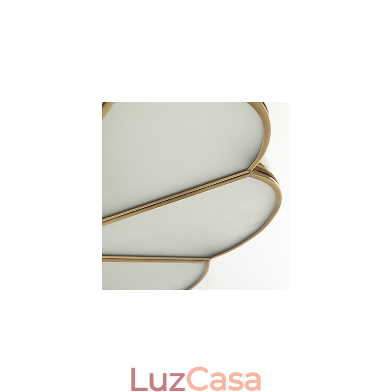 Tradicional clássico rústico lodge latão metal montagem embutida