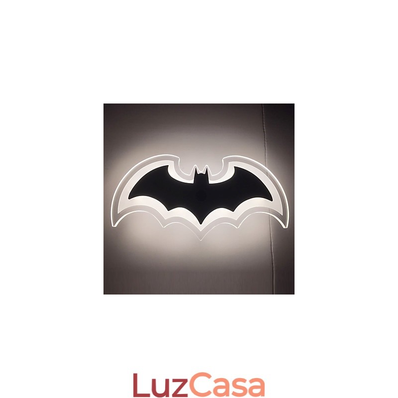 Moderno acrílico morcego luz de parede lâmpada de cabeceira arandelas de parede luzes de corredor V
