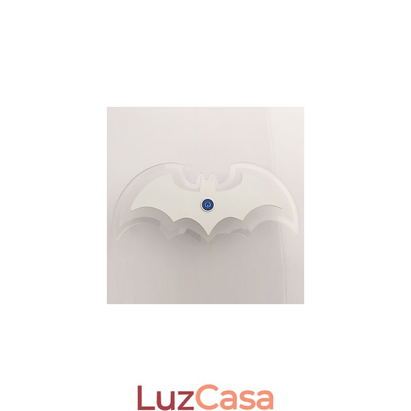 Moderno acrílico morcego luz de parede lâmpada de cabeceira arandelas de parede luzes de corredor V