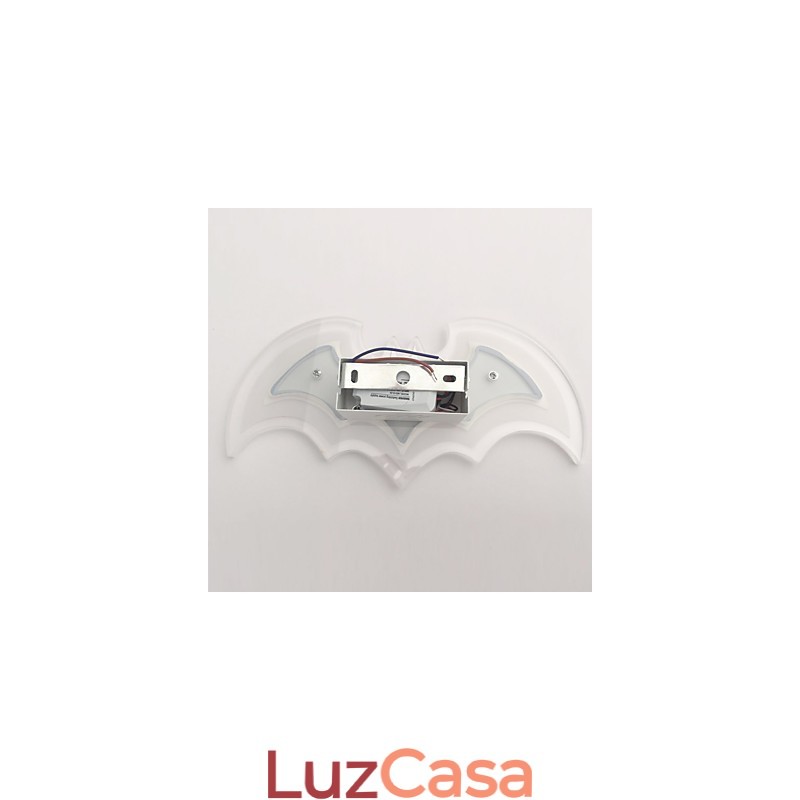 Moderno acrílico morcego luz de parede lâmpada de cabeceira arandelas de parede luzes de corredor V