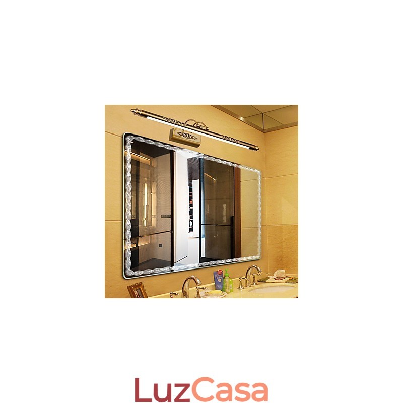 Espelho frontal Luz Moderna Contemporânea Country Galvanizado Característica para