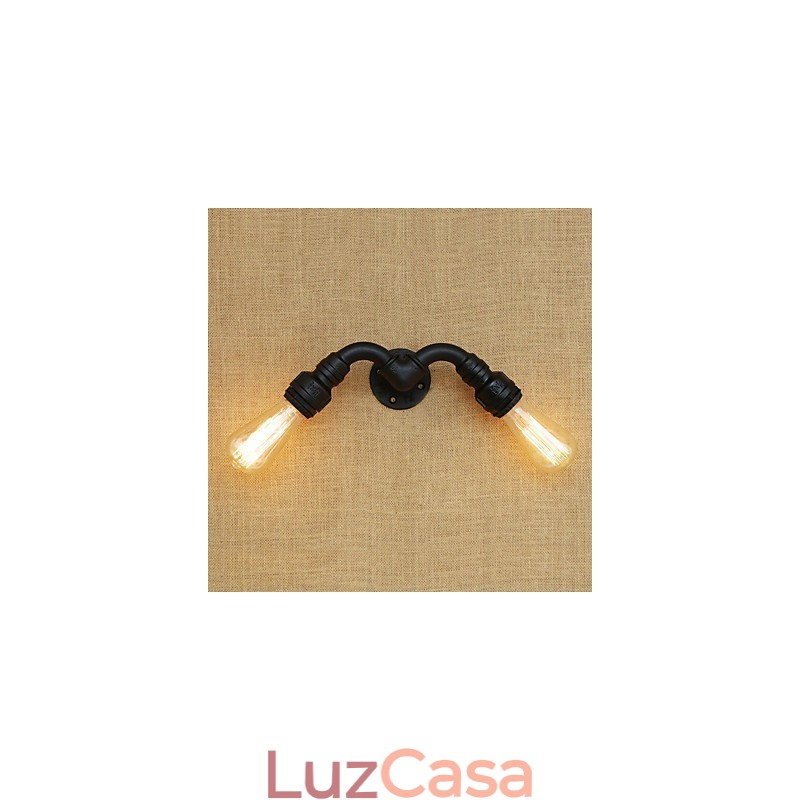 Recurso de pintura retrô country para arandelas de parede de luz ambiente estilo mini