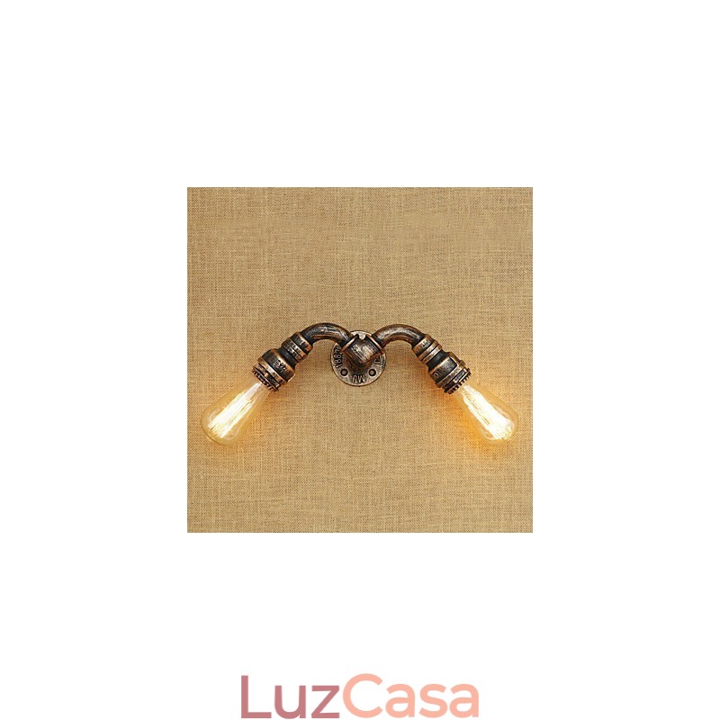 Recurso de pintura retrô country para arandelas de parede de luz ambiente estilo mini