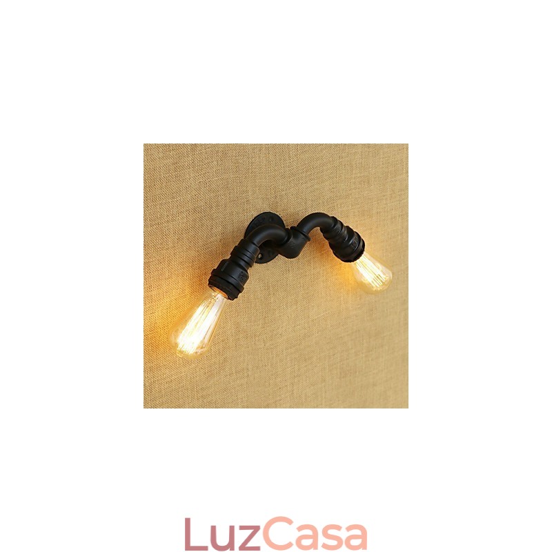Recurso de pintura retrô country para arandelas de parede de luz ambiente estilo mini