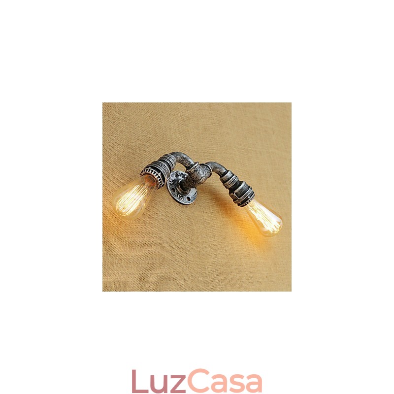 Recurso de pintura retrô country para arandelas de parede de luz ambiente estilo mini