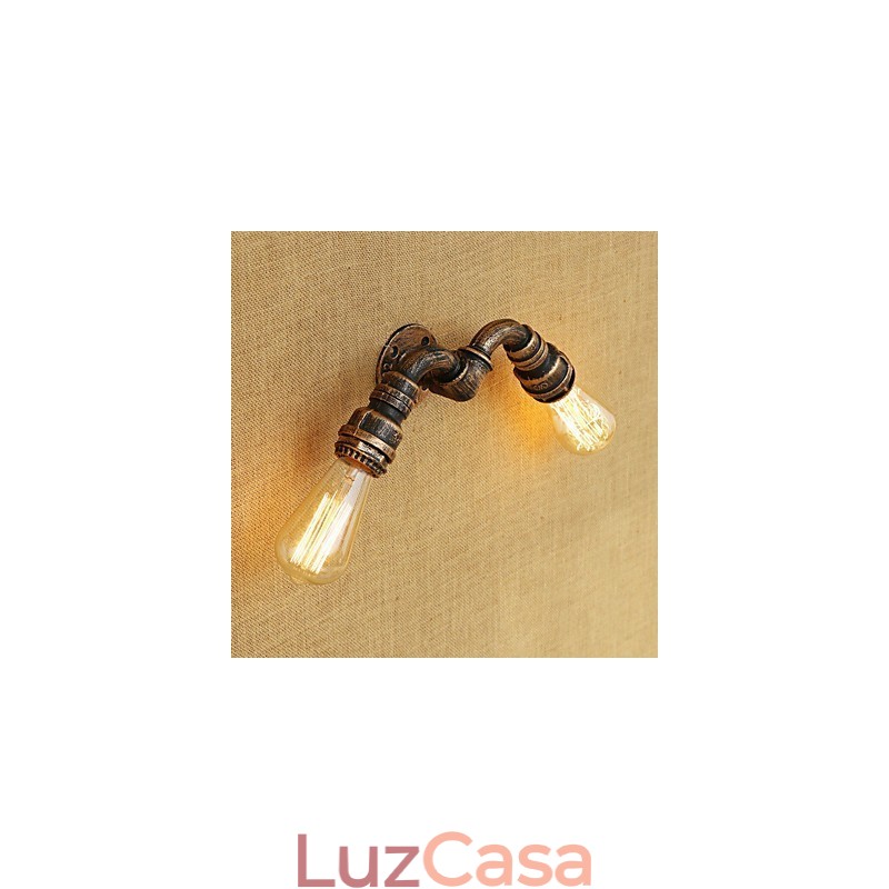 Recurso de pintura retrô country para arandelas de parede de luz ambiente estilo mini