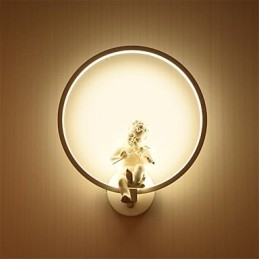 Arandelas de parede modernas e contemporâneas integradas para estilo mini, luz ambiente, luz de parede