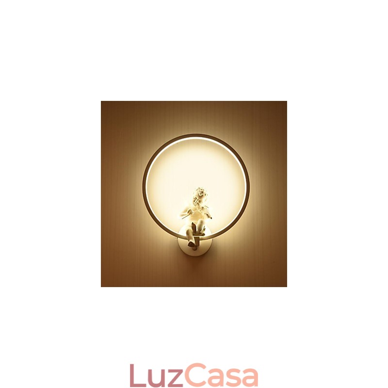 Arandelas de parede modernas e contemporâneas integradas para estilo mini, luz ambiente, luz de parede