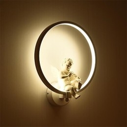 Arandelas de parede modernas e contemporâneas integradas para estilo mini, luz ambiente, luz de parede