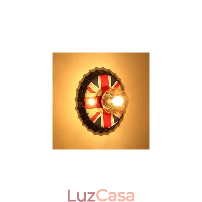 Pintura tradicional clássica rústica de chalé country para arandelas de parede de luz ambiente estilo mini