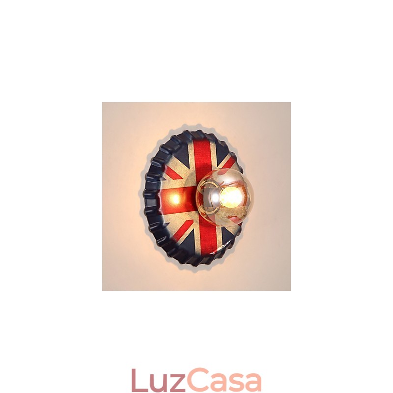 Pintura tradicional clássica rústica de chalé country para arandelas de parede de luz ambiente estilo mini