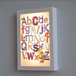 Pintura moderna contemporânea integrada, recurso de pintura contemporânea para arandelas de parede com luz ambiente