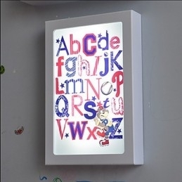 Pintura moderna contemporânea integrada, recurso de pintura contemporânea para arandelas de parede com luz ambiente