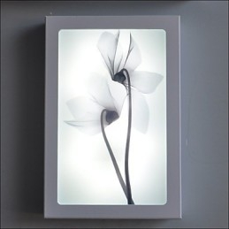 Pintura moderna contemporânea integrada, recurso de pintura contemporânea para arandelas de parede com luz ambiente