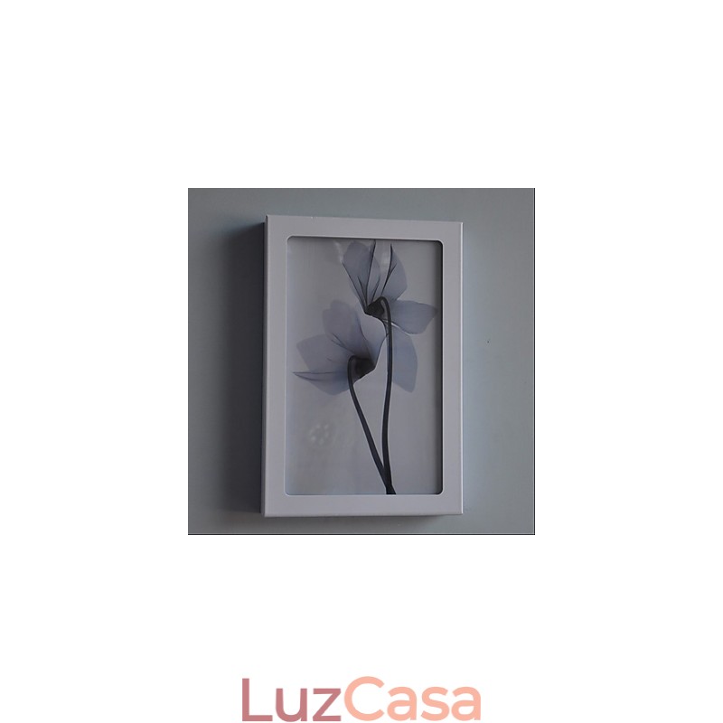 Pintura moderna contemporânea integrada, recurso de pintura contemporânea para arandelas de parede com luz ambiente