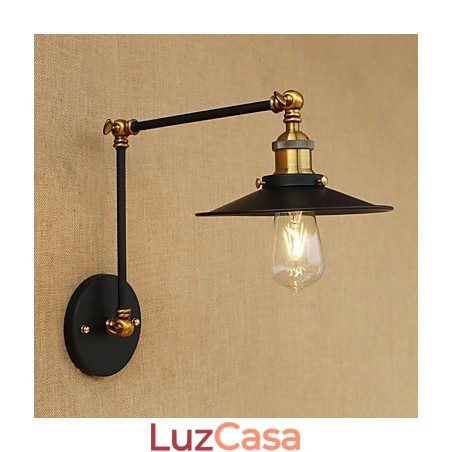 Luminária de parede industrial vintage de latão, luminária de parede, iluminação doméstica, decoração interna, luminária de parede Luminária de parede industrial vintage de latão, luminária de parede, iluminação doméstica, decoração interna, luminária de parede