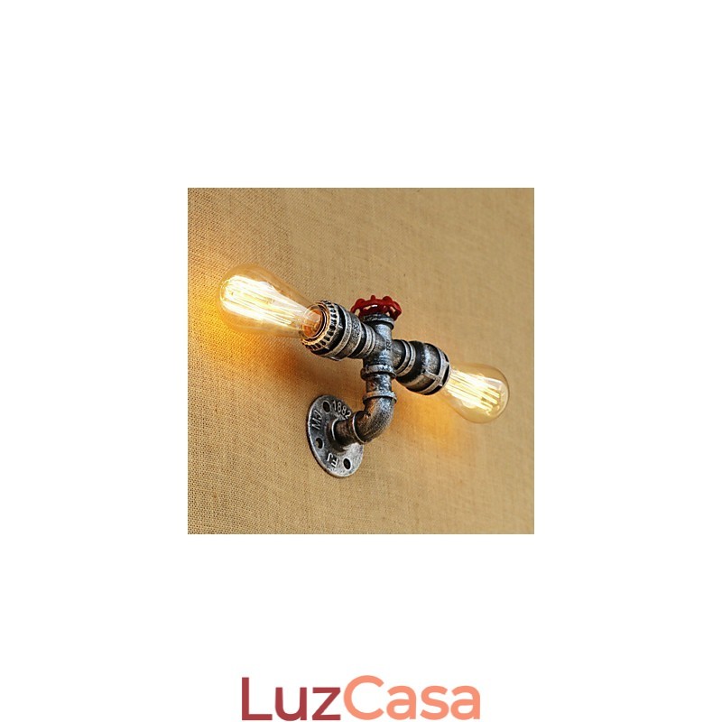 Recurso de pintura retrô country para arandelas de parede de luz ambiente estilo mini