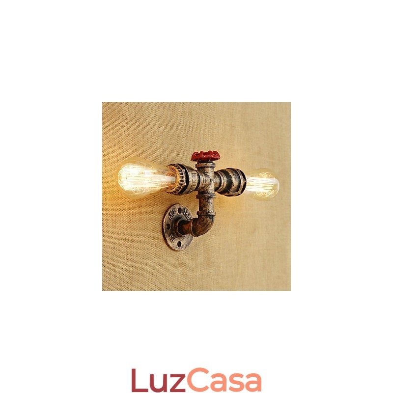 Recurso de pintura retrô country para arandelas de parede de luz ambiente estilo mini