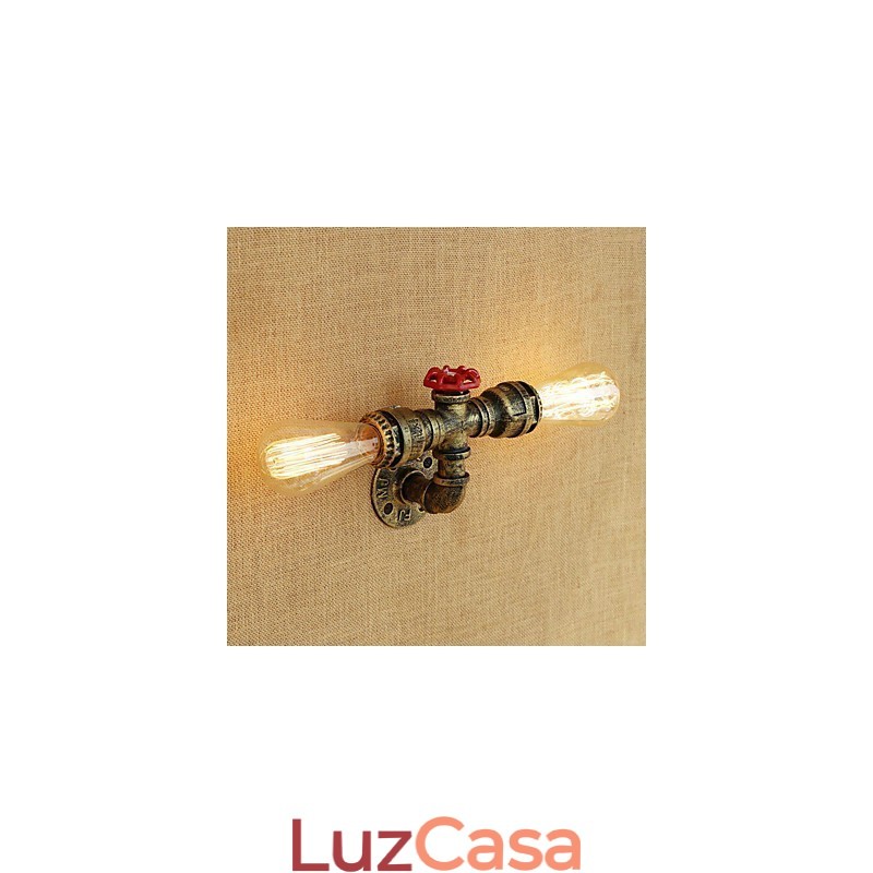 Recurso de pintura retrô country para arandelas de parede de luz ambiente estilo mini