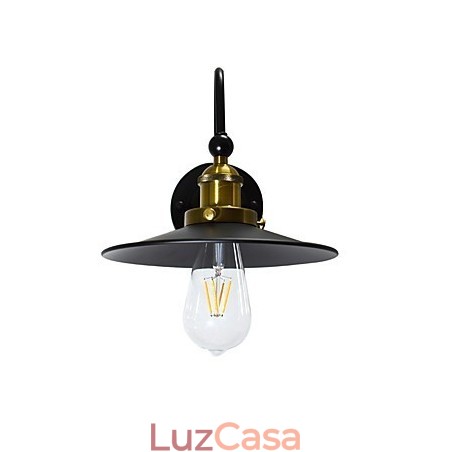 Luminária de parede Arandelas de parede Luminária de parede de ferro Lâmpada de parede sabre de luz preta muda na parede Luminária de parede Arandelas de parede Luminária de parede de ferro Lâmpada de parede sabre de luz preta muda na parede