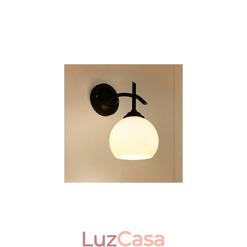 Pintura country contemporânea moderna para proteção ocular em estilo mini com luz ambiente de parede