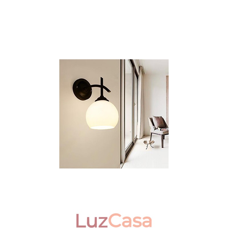 Pintura country contemporânea moderna para proteção ocular em estilo mini com luz ambiente de parede