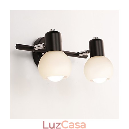 Luminária de parede galvanizada rústica Lodge para iluminação de banheiro Downlight Luminária de parede galvanizada rústica Lodge para iluminação de banheiro Downlight