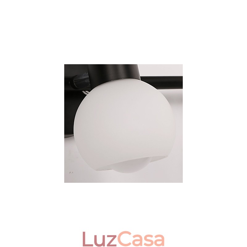 Luminária de parede galvanizada rústica Lodge para iluminação de banheiro Downlight