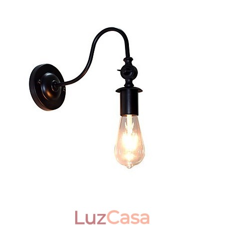 Luminária de parede de ferro Buzz Light Wall Lamp Dumb Black Lightsaber Lamp On Wall Luminária de parede de ferro Buzz Light Wall Lamp Dumb Black Lightsaber Lamp On Wall