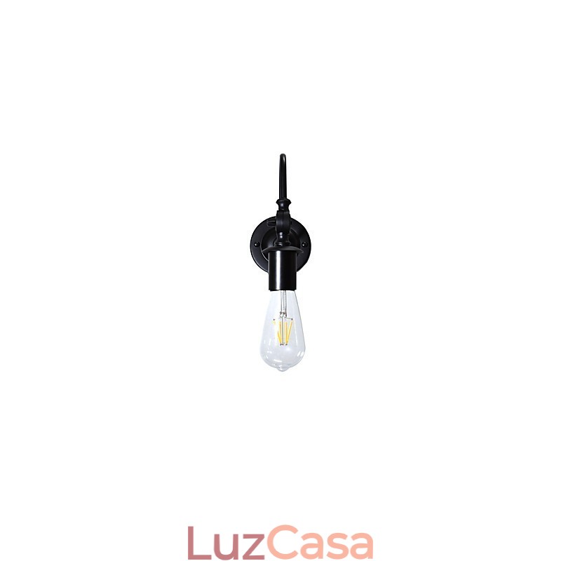 Luminária de parede de ferro Buzz Light Wall Lamp Dumb Black Lightsaber Lamp On Wall