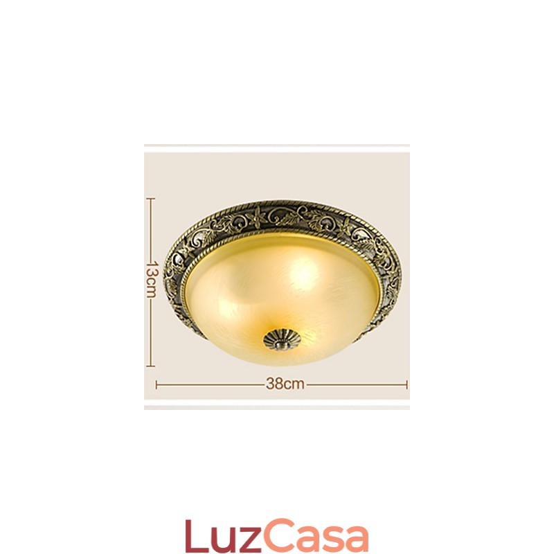 Montagem embutida Mini Estilo Tradicional Clássico Resina