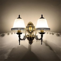 Recurso eletrogalvanizado contemporâneo moderno para luzes de parede de proteção ocular de estilo mini