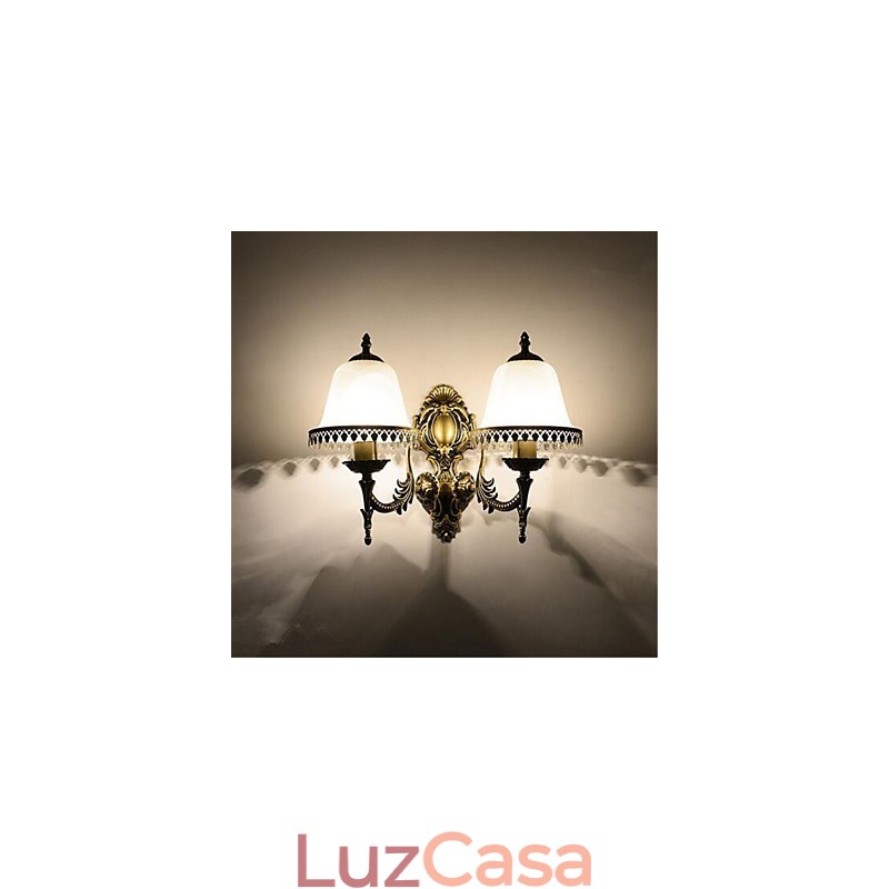 Recurso eletrogalvanizado contemporâneo moderno para luzes de parede de proteção ocular de estilo mini