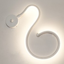 Luminária de cabeceira moderna e minimalista para quarto, luminária de parede para sala de estar, corredor e escadas