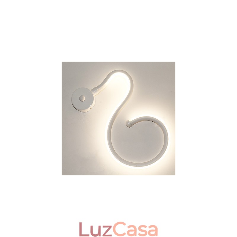 Luminária de cabeceira moderna e minimalista para quarto, luminária de parede para sala de estar, corredor e escadas