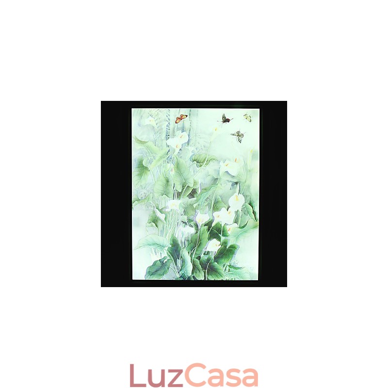 Pintura moderna contemporânea integrada, recurso de pintura contemporânea para arandelas de parede com luz ambiente