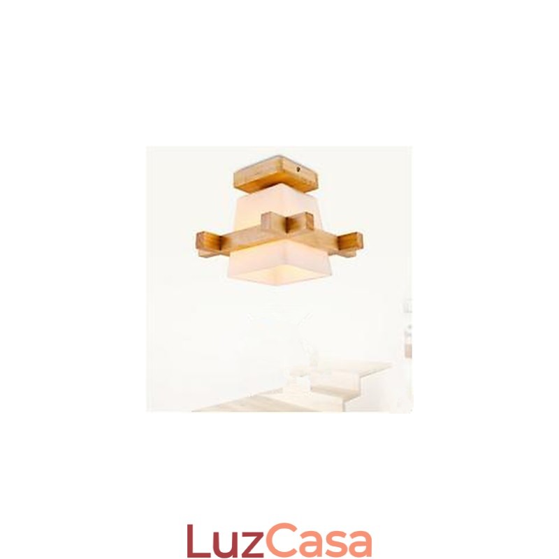 Lâmpada chinesa moderna para sala de estar, quarto, lâmpada para varanda, lâmpada para varanda, arte em madeira