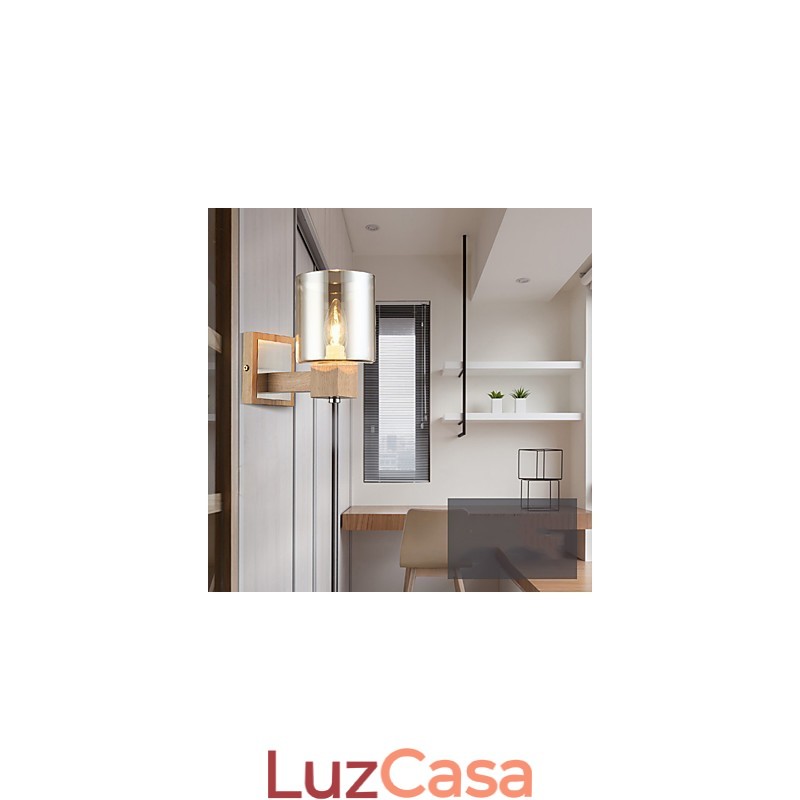 Acabamento em óxido preto contemporâneo moderno para arandelas de parede Uplight