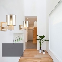 Acabamento em óxido preto contemporâneo moderno para arandelas de parede Uplight