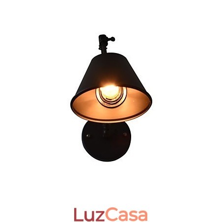 Luminária de parede Arandelas de parede Luminária de parede de ferro Lâmpada de parede sabre de luz preta muda na parede Luminária de parede Arandelas de parede Luminária de parede de ferro Lâmpada de parede sabre de luz preta muda na parede
