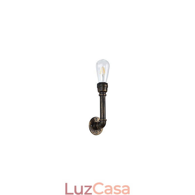 Lodge rústico tradicional clássico antigo latão recurso para luz ambiente luzes de parede luz de parede