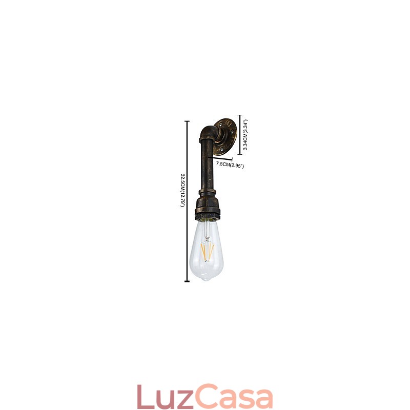 Lodge rústico tradicional clássico antigo latão recurso para luz ambiente luzes de parede luz de parede