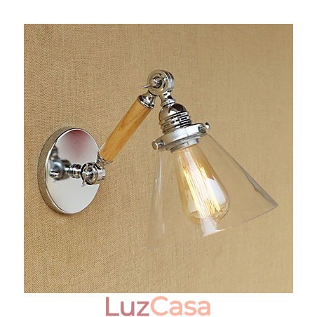 Recurso moderno contemporâneo country retrô galvanizado para luz ambiente de braço oscilante Recurso moderno contemporâneo country retrô galvanizado para luz ambiente de braço oscilante