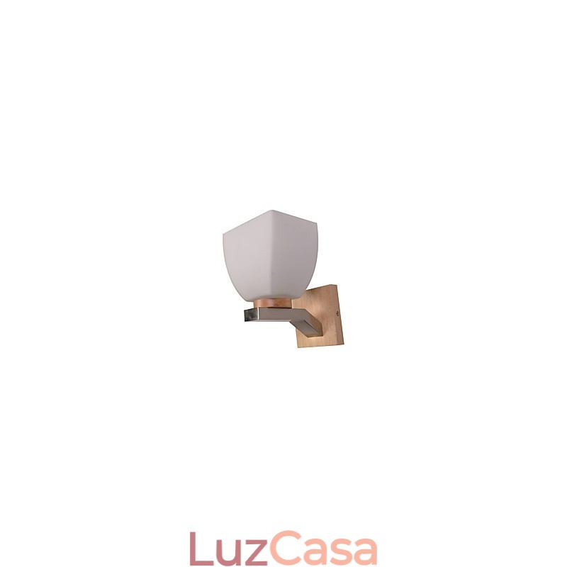 Luminária de parede simples, abajur de mesa de cabeceira com cúpula de vidro e madeira maciça para quarto, cômoda, sala de estar, quarto de bebê, dormitório universitário, mesa de centro, estantes de livros