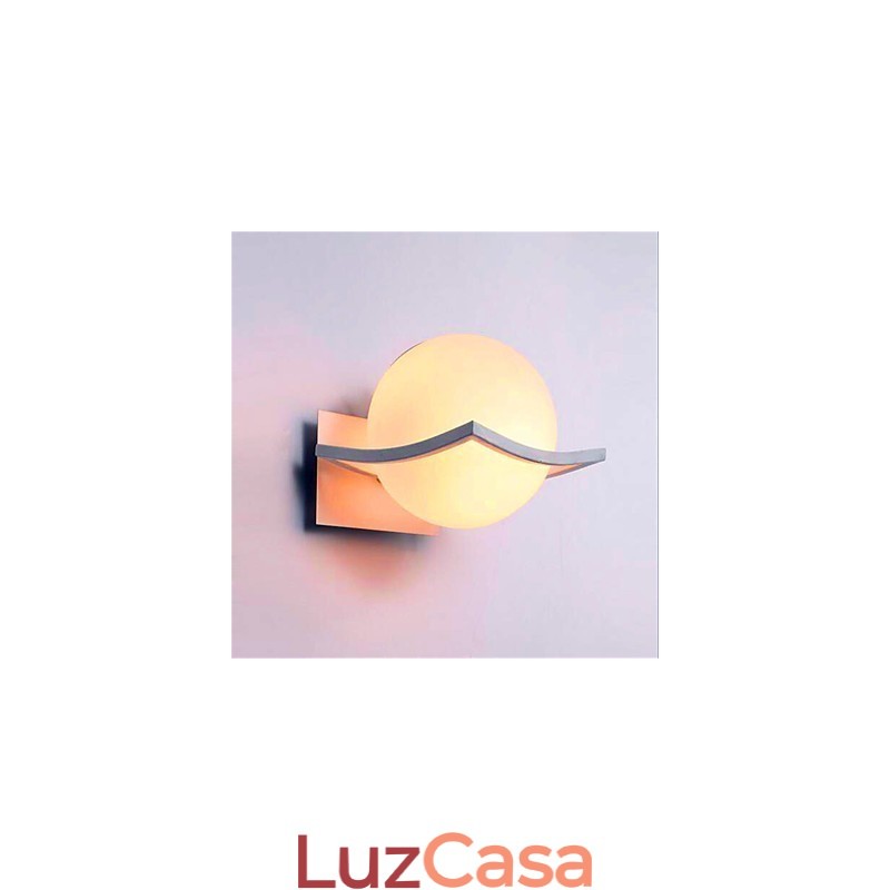 Recurso eletrogalvanizado contemporâneo moderno para proteção ocular estilo mini arandelas de parede com luz ambiente